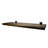Fiorentino Solid Wood Bracket Shelf with Live Edge-759294130