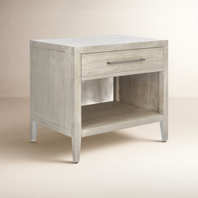 Pama 1-Drawer Mahogany Nightstand