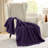 Bedsure Throw Flannel Fleece Blanket for Girls, 300 GSM Soft and Cozy Blanket for Dorm & Home Decor, Purple, All-Season Gift-116397918-116397902