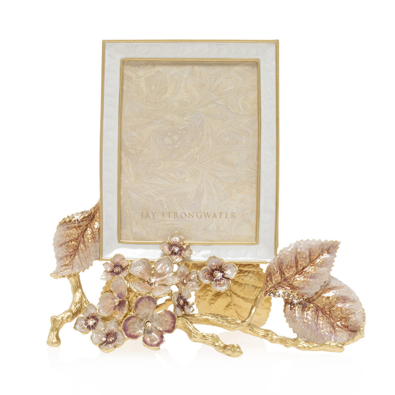HYDRANGEA COLLECTION Picture Frame, Cream/Gold