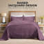 Ensemble de couvre-lit matelassé en coton The Blue Nile Mills-118913995
