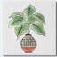 Boho Greenery I - peinture sur toile tendue-912059985