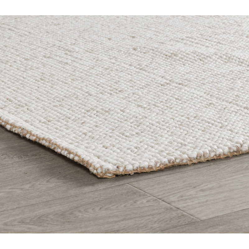 Lisbon Handwoven Jute Blend Sustainable Accent Area Rug, Rectangle 8' x 10'