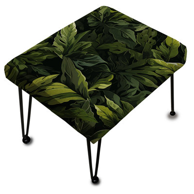 Jungle Camouflage Adventures - Repose-pieds rectangulaire camouflage