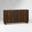 Buffet avec portes cannelées verticales Araminta-1013430927