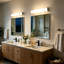 Barre lumineuse linéaire à DEL intégrée pour meuble-lavabo, température de couleur réglable 3CCT (3 000 K/4 000 K/5 000 K), intensité variable, résistante à l’humidité, 24 po/30 po et 3 finitions au choix-1389440732-1389440735