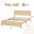Platform Bed Frame, Bed Frame With Natural Rattan Headboard, Cane Bed Frame With 2 Storage Drawers And Strong Wood Slats Support, Noise Free, No Box Spring Needed-1618616873