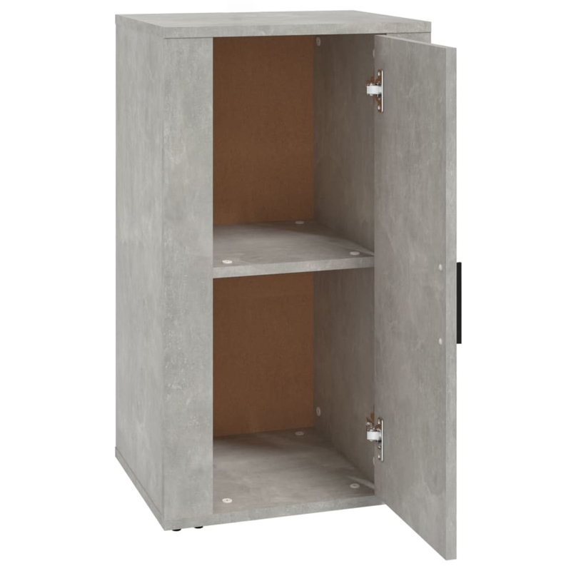 Sideboard 40x33x70 cm Engineered Wood, Concrete Grey