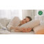 Garniture de couette en laine mérinos biologique Delara - Certifiée GOTS, Oeko-TEX et Woolmark, enveloppe en coton biologique 400 fils/cm², chaleur toutes saisons 300 g/m², construction à compartiments cloisonnés, lavable à la machine - 1 place 173 x 218 cm-53567896