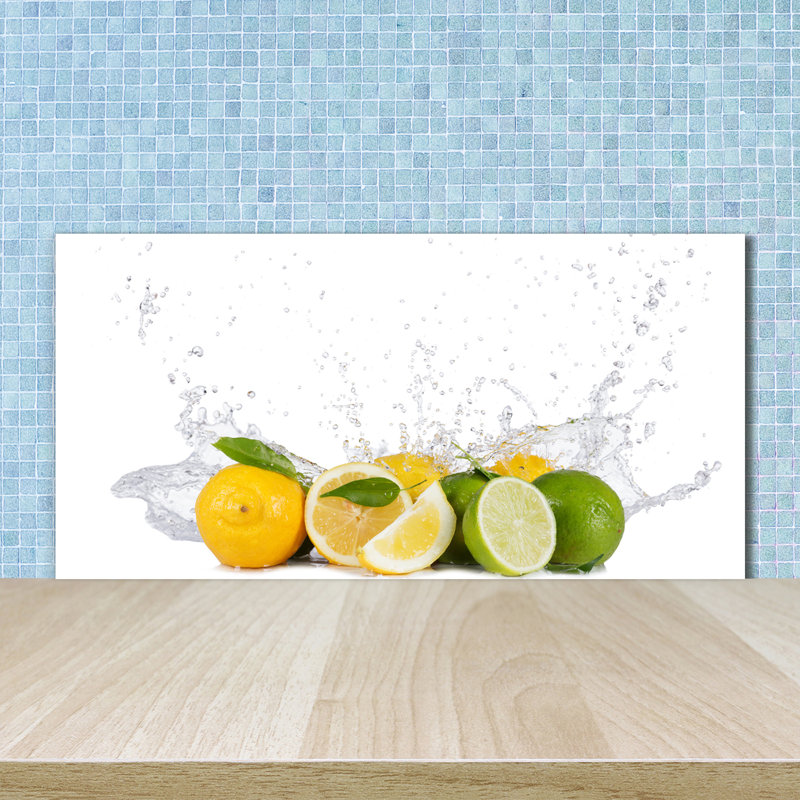 Luerene 50cm W x 100cm L Glass Peel and Stick Panel