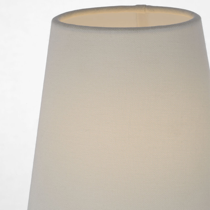 Thomas O'Brien Bryant 27" Adjustable Cordless Table Lamp with Linen Shade, Black/Gold