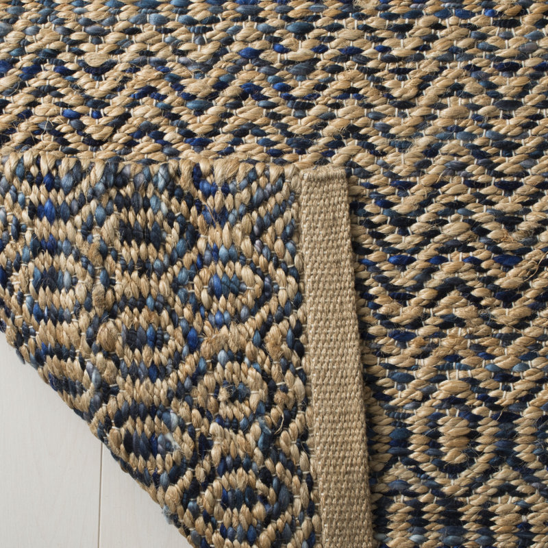 Tapis géométrique tissé à la main Abhay, Rectangle de 3 pi x 5 pi