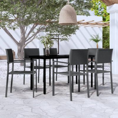 Rectangular 35.1" Long Dining Set with Cushions
