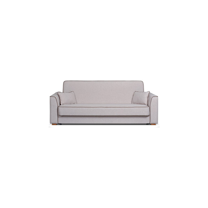 Latarious 3 Seater Sofa Bed, Grey Ecru