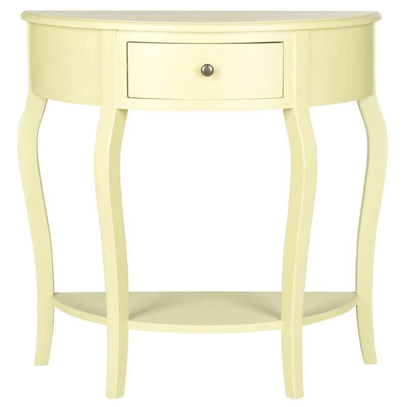 Console en bois massif 32,7 po Sadie, Pois cassé