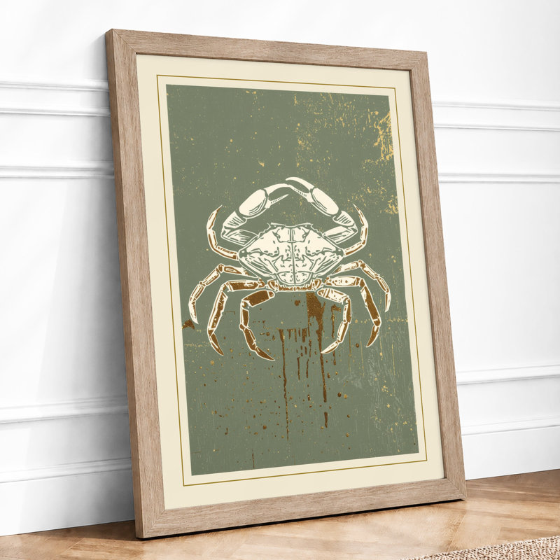 Specimen in Decay Rustic - Framed Print, A1 - 84.1 x 59.4 cm, Oak