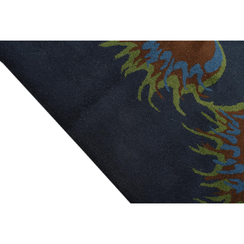 Tapis bleu marine 8 pi Pineland