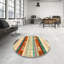 Tapis orange/beige/vert contemporain-759176100