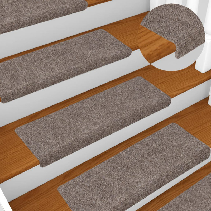 Braxston Non-Slip Cream Stair Tread