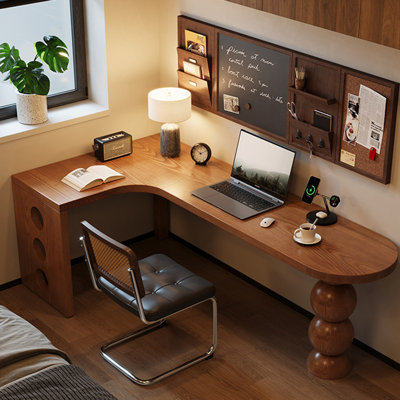 Bureau d'écriture en L Mid-Century