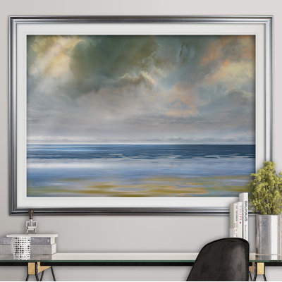 « reflection of light », reproduction de peinture à l’acrylique encadrée
