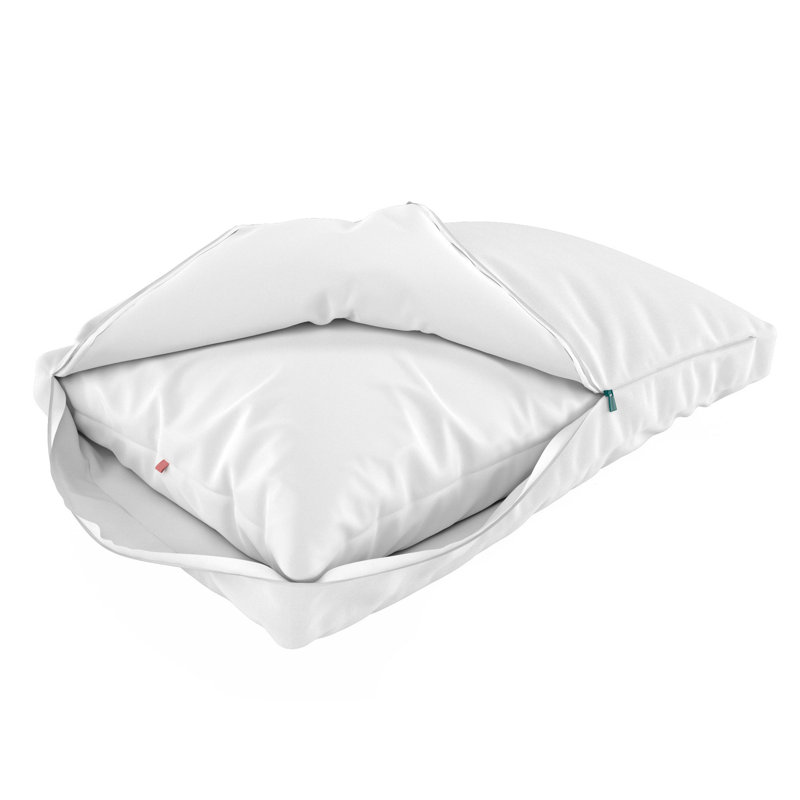 Queen Size Hypoallergenic White Microfiber Sleeping Pillow