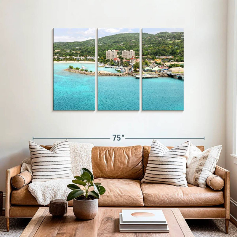 Gillard Jamaica's Ocho Rios, 36" H x 57" W