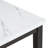 5-Piece Faux Marble Dining Set with 4 Padded Chairs, Modern Kitchen Table and Chair Set for Dining Room-1085160857-1135002117