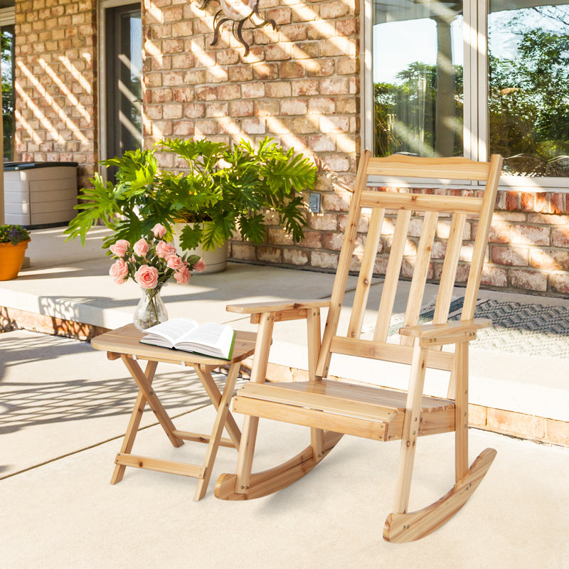 Mascoutah Outdoor Rocker Chair