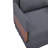 Modern Sleeper Sectional Modular Sofa Bed-Modular 2-Seater Design,Transforms In 10 Seconds, 3-Level Adjustable Backrest, Silent Hinges, Space-Saving Multi-Functional Sleeper Sofa