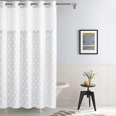 Ensemble de rideau de douche 2 pièces