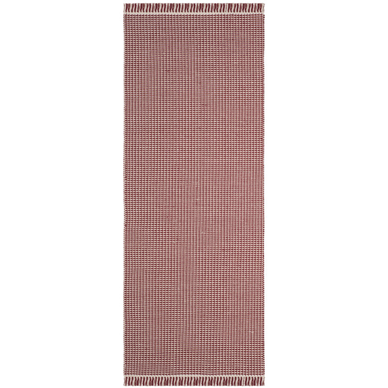 Melaina Hand Woven Cotton Geometric Rug