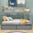 Kids Twin Over Full Bunk Bed with Drawers-2131321289