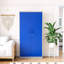 Armoire de rangement en acier à 6 tablettes Delvale (H 70,87 po x l 31,5 po x P 15,7 po)-1993324166
