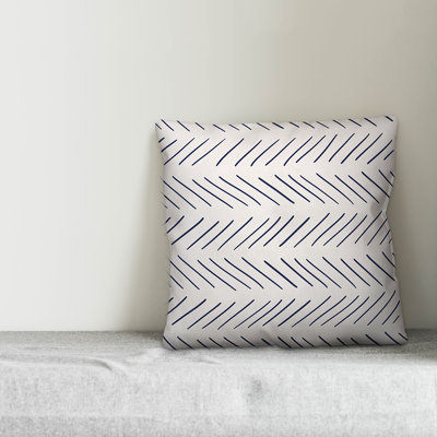  Modern Chevron Square Pillow Cover & Insert