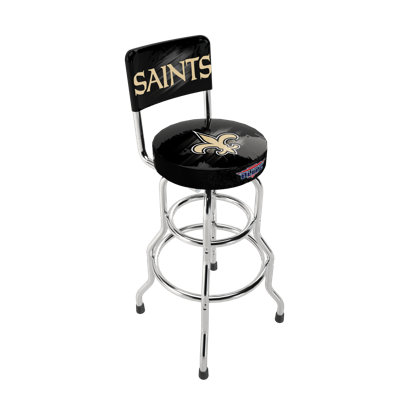 New Orleans Saints NFL Blitz High Back Adjustable Swivel Stool, Arcade 1Up