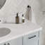 ARIEL Kelly 60 Single Sink Bathroom Vanity with Carrara Quartz Top-812162787-812162784-848211076