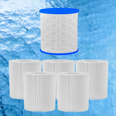Cartouche de filtre de piscine de type D