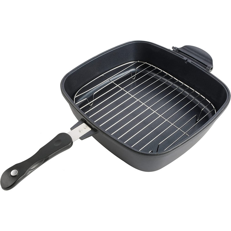 30" Deluxe Black Nonstick Multi-Function Cookware Set
