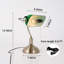 Lampe de table 13 po H