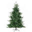 Arbre de Noël artificiel 7,5 pi avec 1288 branches, ouverture automatique, base en acier, forme large, branches faciles à façonner