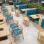 Bancs de restaurant nordiques modernes simples-100151860