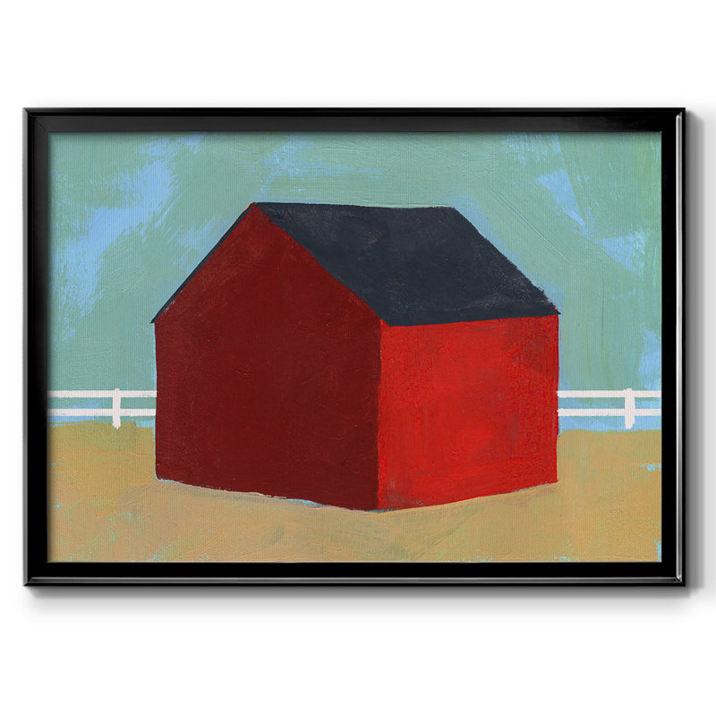 Big Red One IV, reproduction d'art sur toile, Noir, H 18 po x l 26 po x P 1,5 po