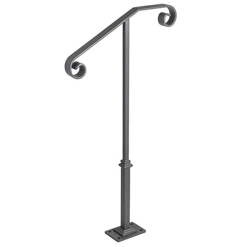 Handrail Double Step, Gray
