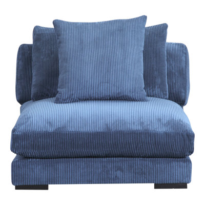 Fauteuil de chambre en polyester Saegan d'une largeur de 110,49 cm
