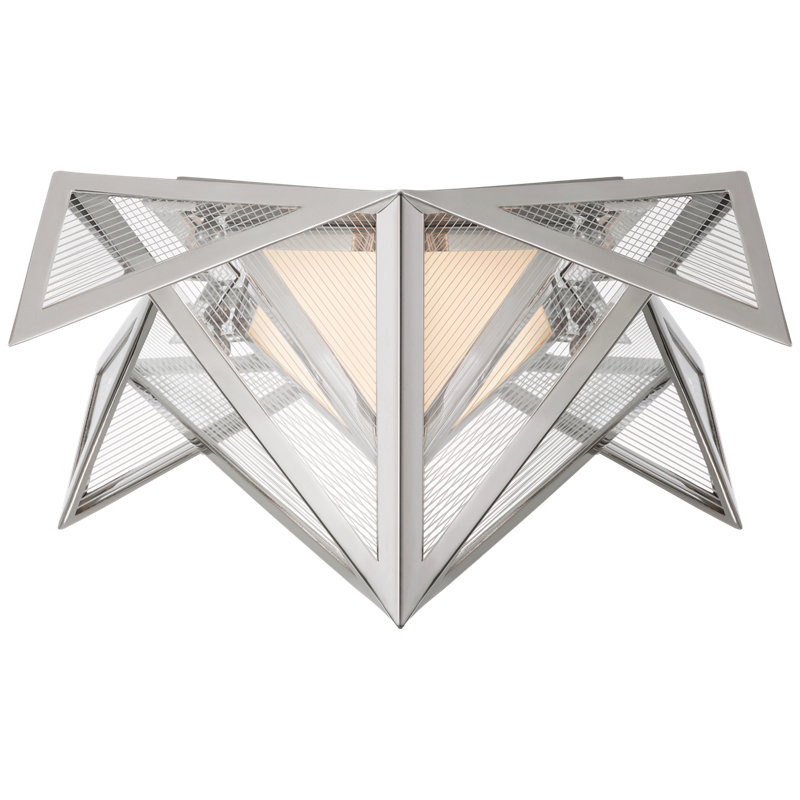Kelly Wearstler Ori 1 - Light Small Flush Mount, Polished Nickel