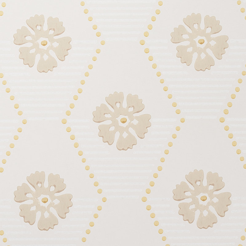Papier peint Hive Bloom, Sable