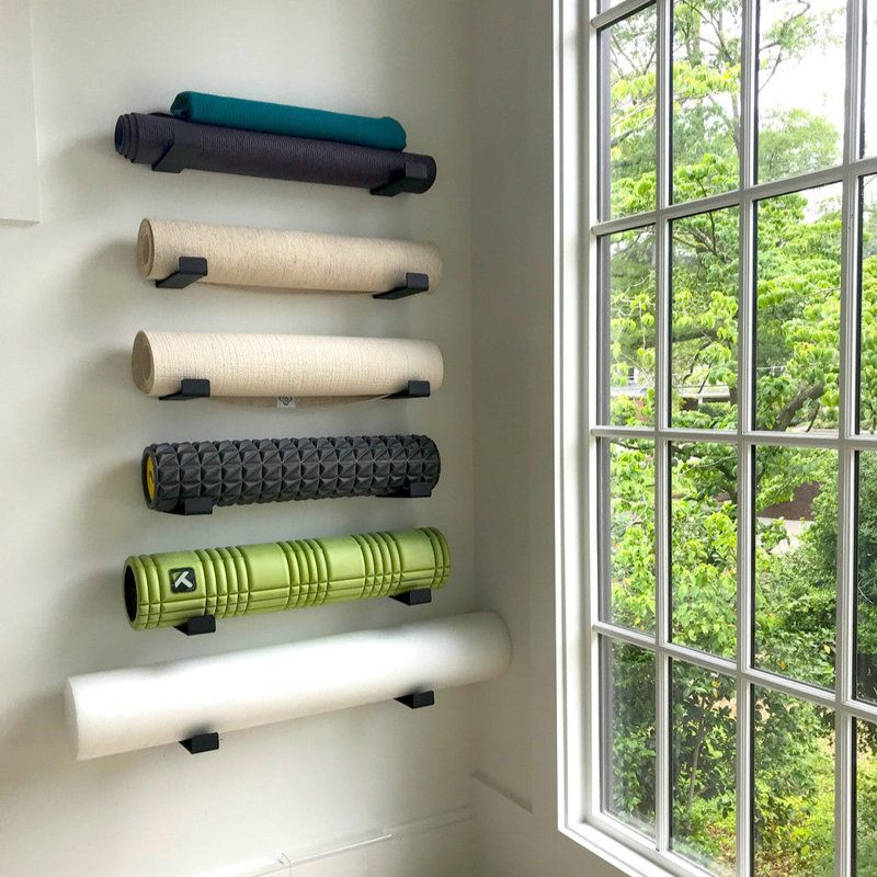 StoreYour Black Yoga Mat
