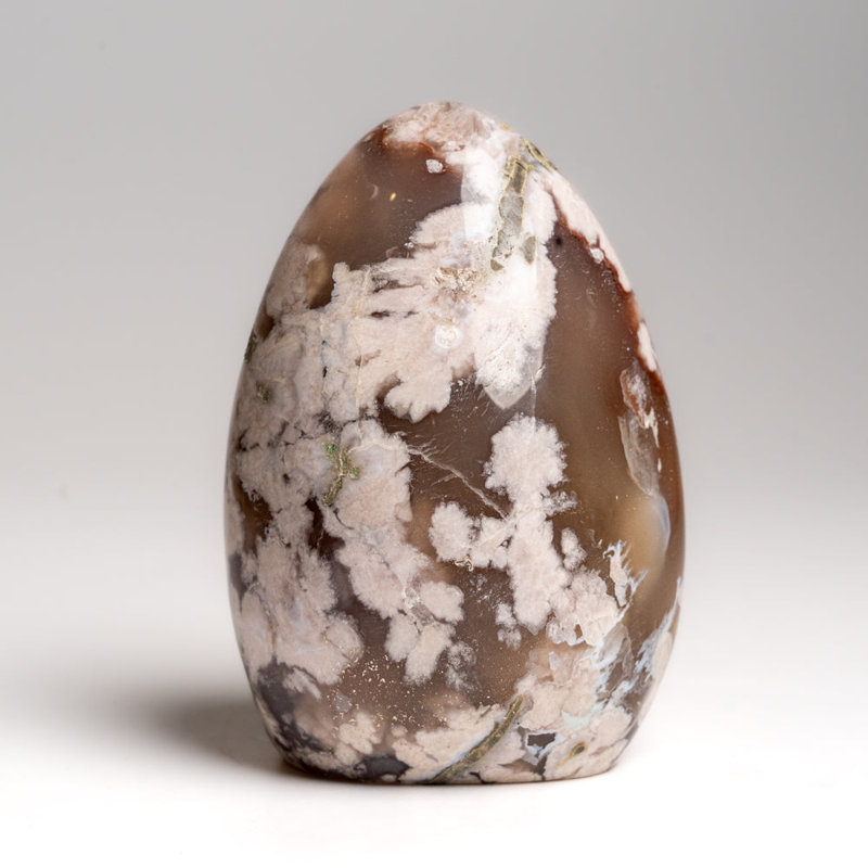 Genuine Polished Flower Agate Freeform From Madagascar (1.15 Lbs)
