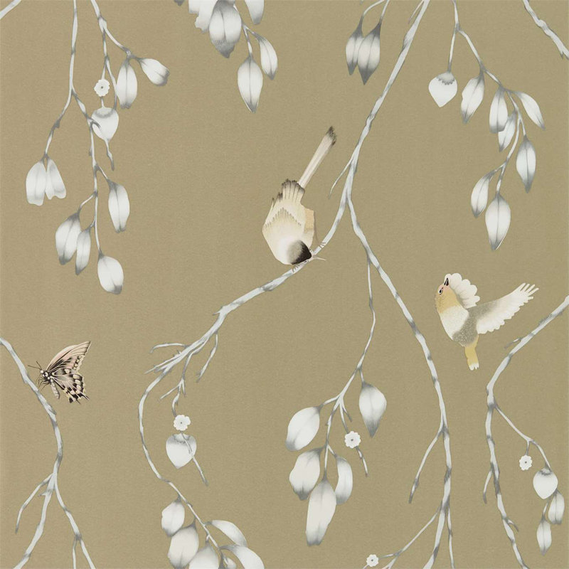 Iyanu Wallpaper, Linen/Blush